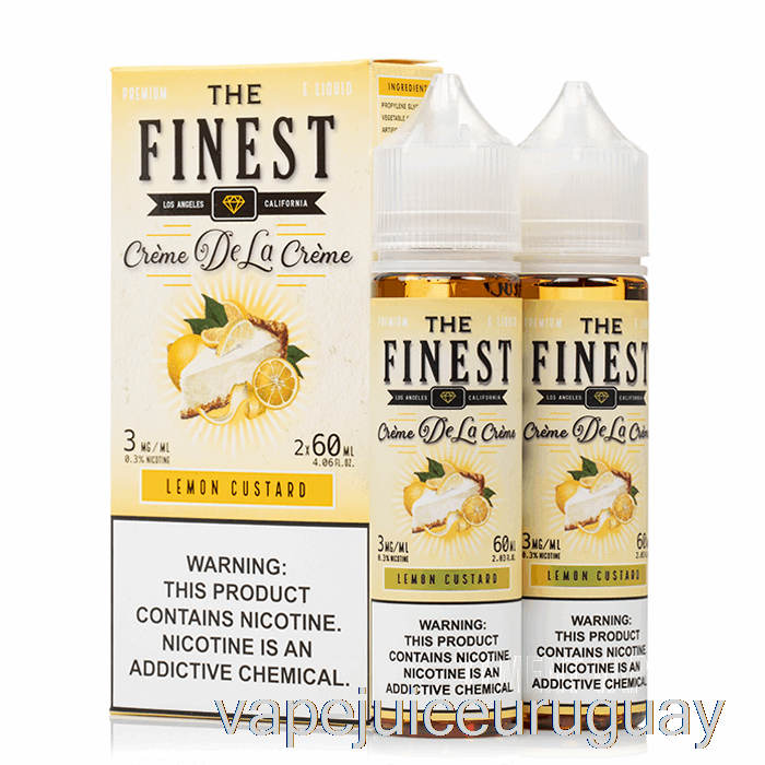 Flan De Limón - El Mejor Cr Vape Uruguay